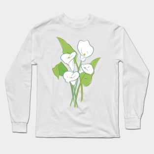 Calla Lily Long Sleeve T-Shirt